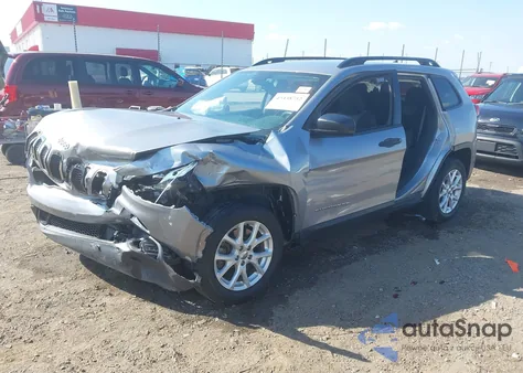 2016 Jeep Cherokee Sport z USA, uszkodzony, nr VIN 1C4PJLAB6GW264795